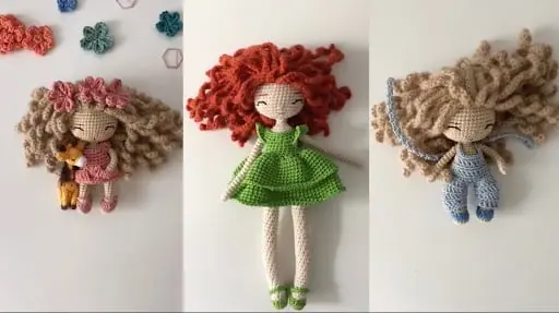 Amigurumi crochet dolls