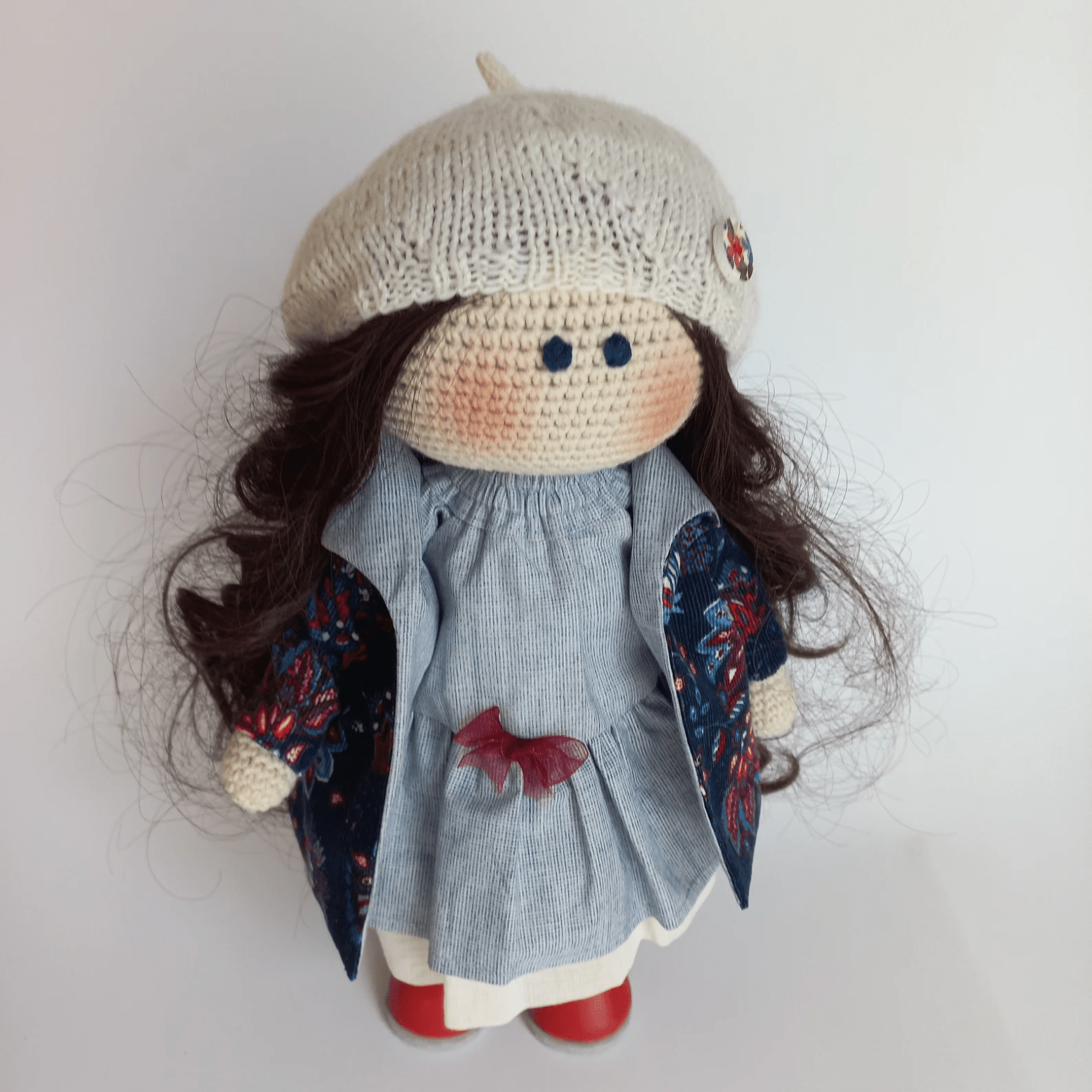 Oscar the Playful Crochet Doll